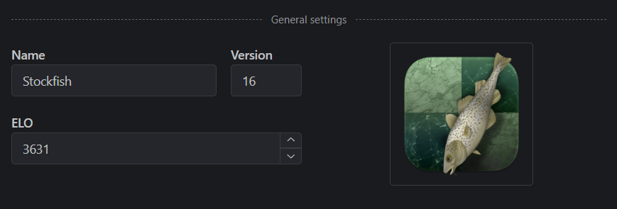General settings